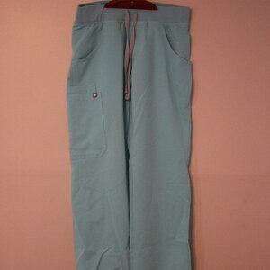 Figs Aqua Scrub Pants (short)
